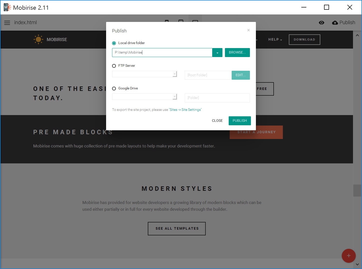 Simple HTML5 Web Page  Creator Review