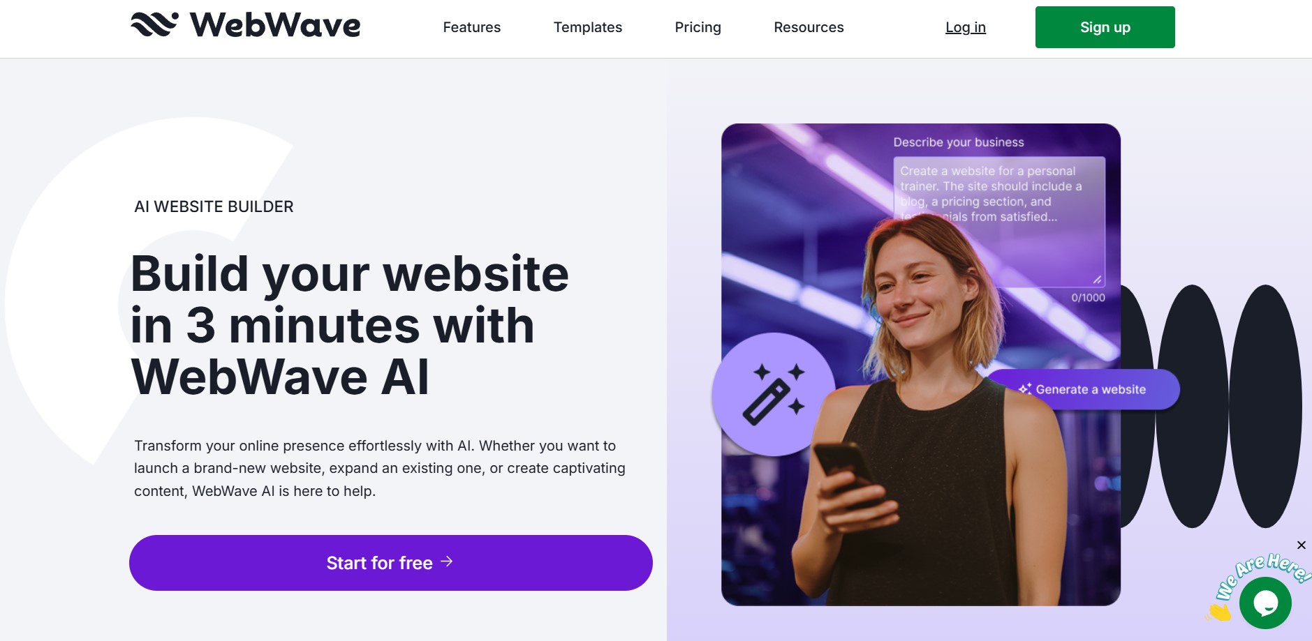 WebWave AI Website Builder